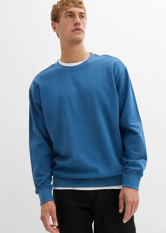 Oversized sweater van biologisch katoen, bonprix