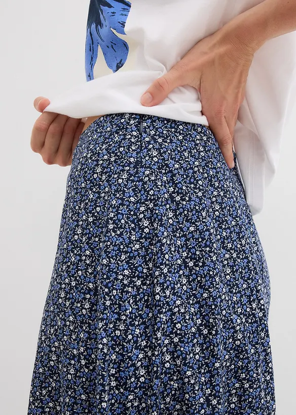 Midirok van soepele viscose, bonprix