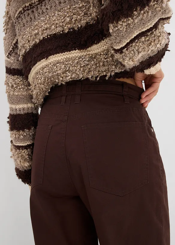 Twill broek van katoen, bonprix
