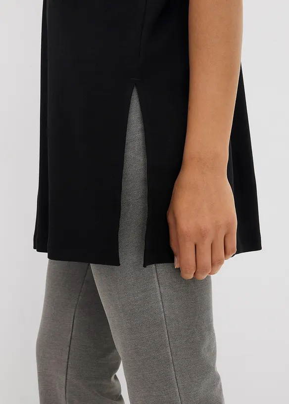 Oversized longshirt van biologisch katoen, bonprix