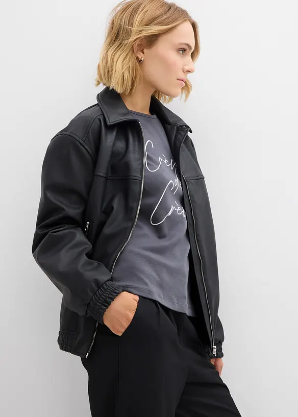 Longsleeve van katoen, bonprix