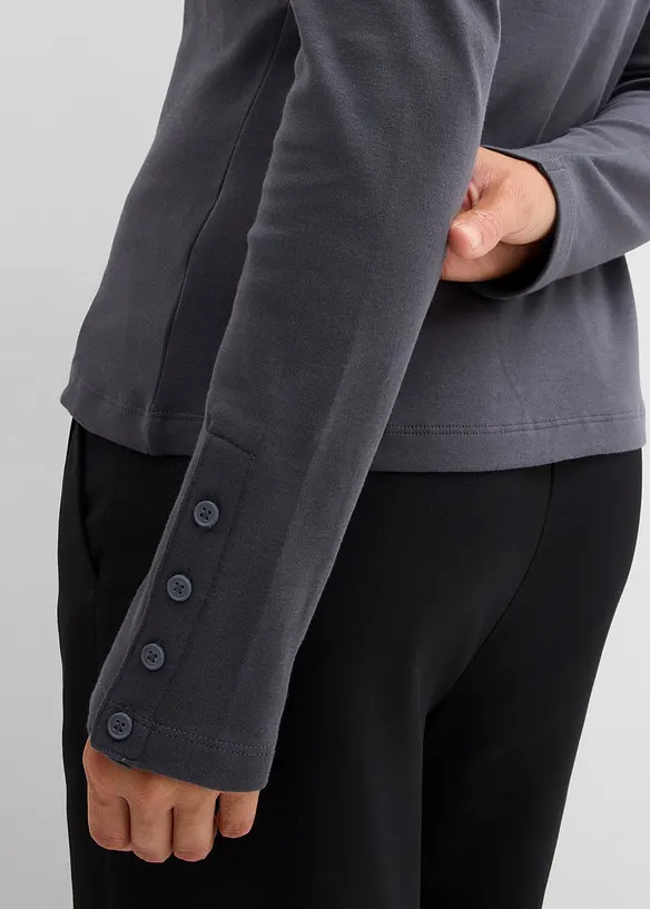 Longsleeve van katoen, bonprix