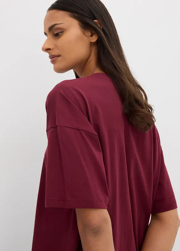 Oversized T-shirt van puur biologisch katoen, bonprix