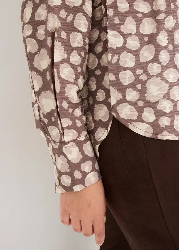 Viscose blouse met vleermuismouwen, bonprix