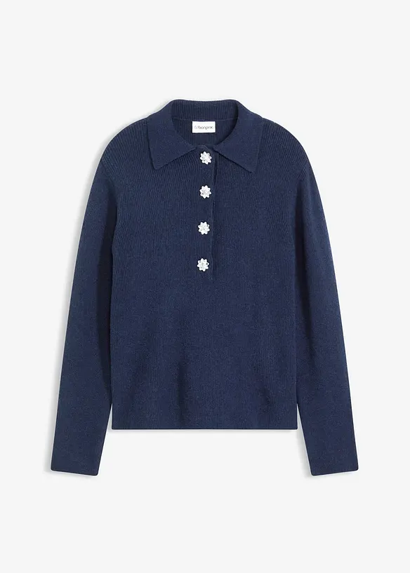 Polo-trui met wol, bonprix