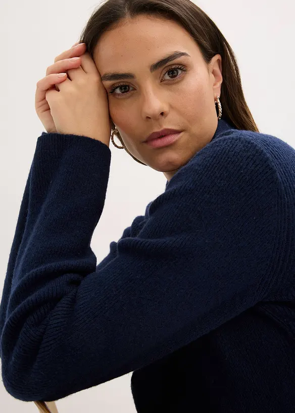 Polo-trui met wol, bonprix