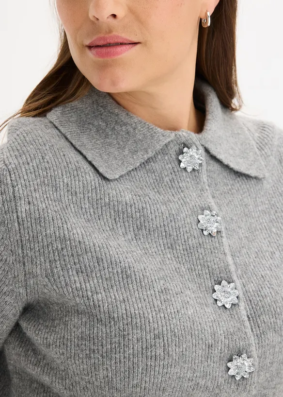 Polo-trui met wol, bonprix