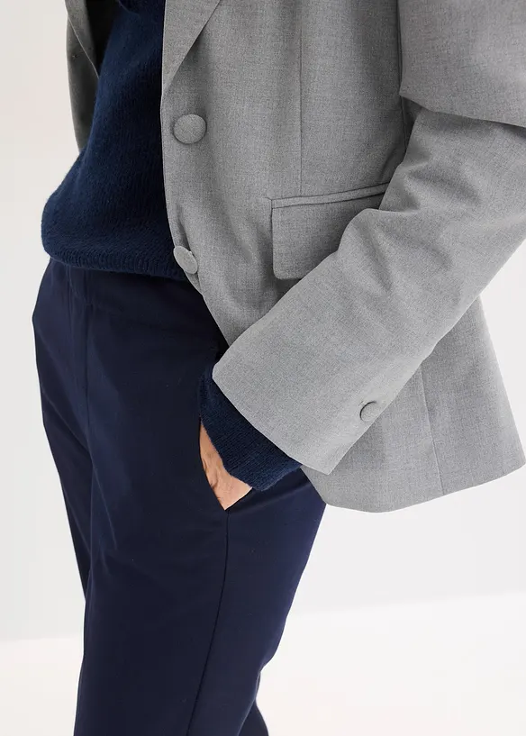 Instapbroek met omgeslagen pijpen, bonprix