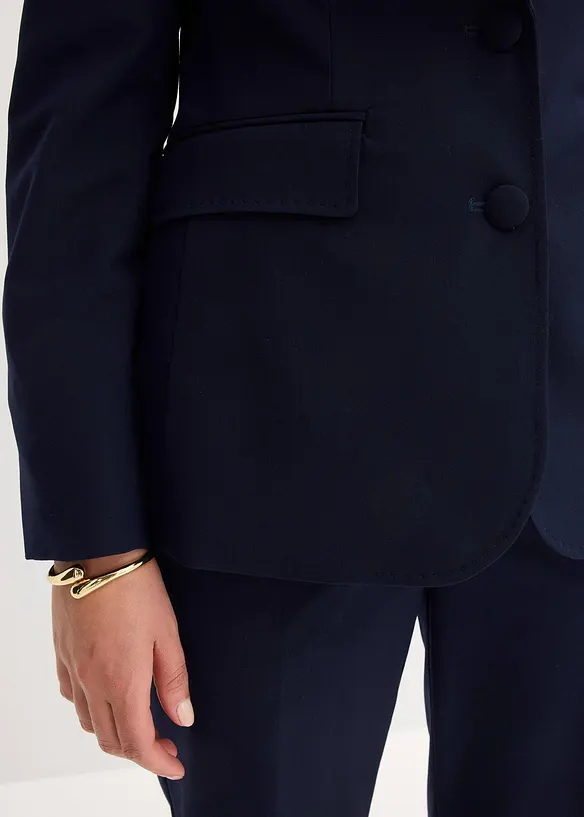 Blazer met decoratieve, handgeborduurde details, bonprix