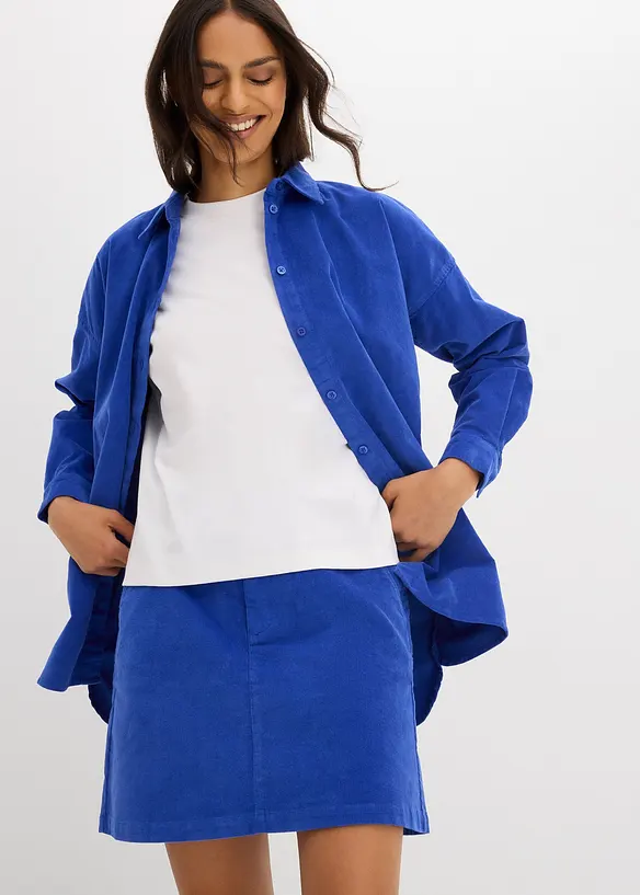 Corduroy overhemdblouse, bonprix