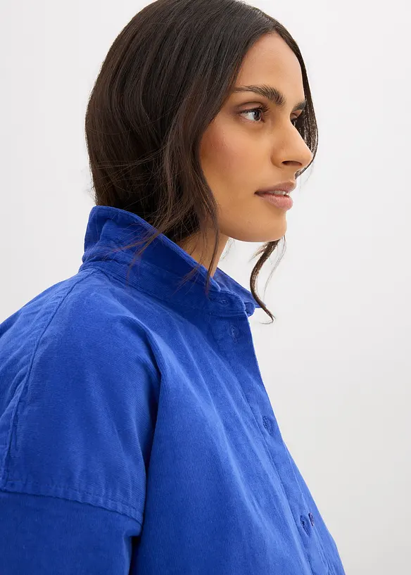 Corduroy overhemdblouse, bonprix