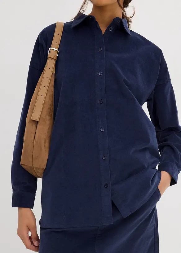Corduroy overhemdblouse, bonprix
