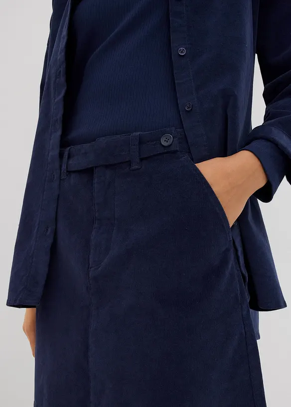 Corduroy rok, bonprix