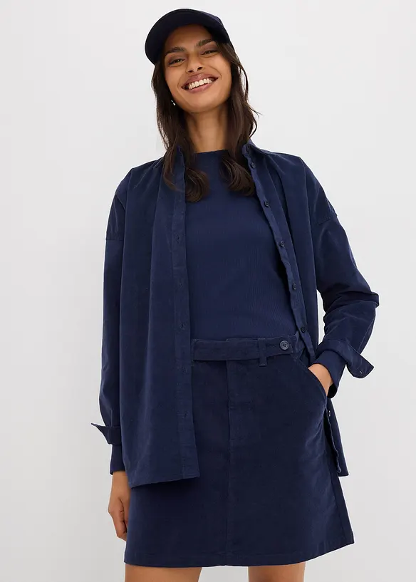 Corduroy rok, bonprix