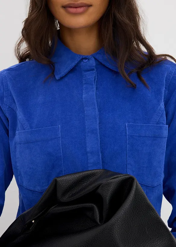 Figuuraccentuerende corduroy jurk, bonprix