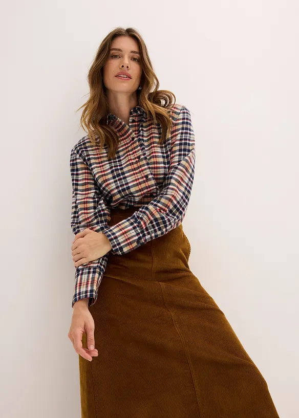 Corduroy midirok, bonprix