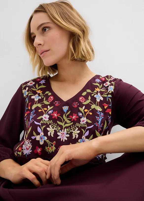 Tuniekjurk van soepele viscose, bonprix