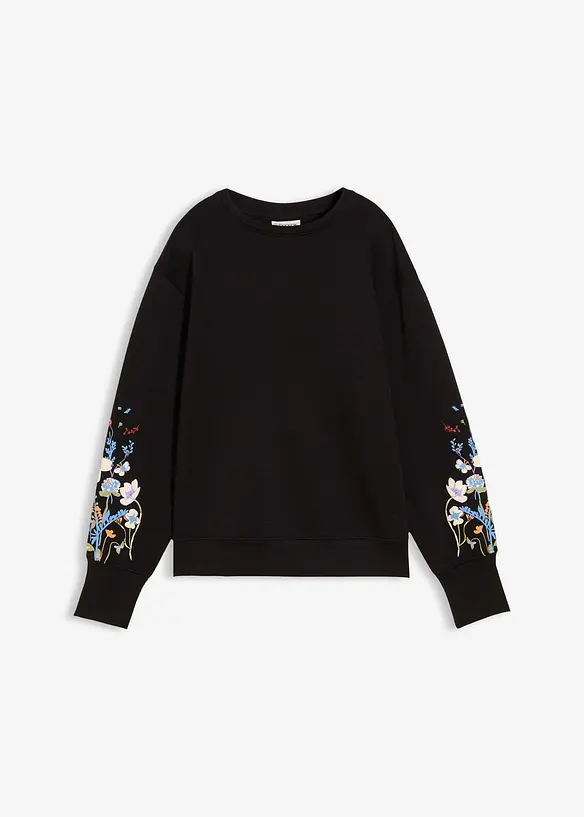 Sweater in een katoenmix, bonprix