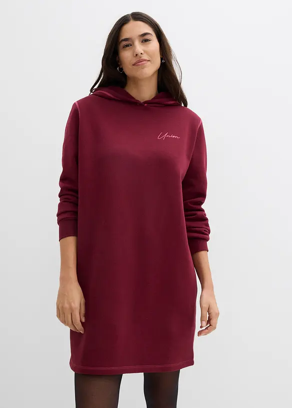 Sweatjurk in een katoenmix, bonprix