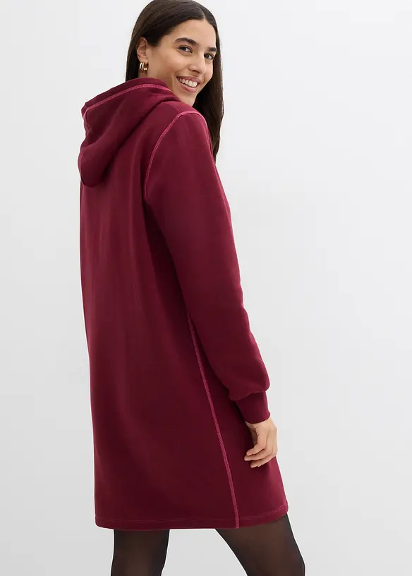 Sweatjurk in een katoenmix, bonprix