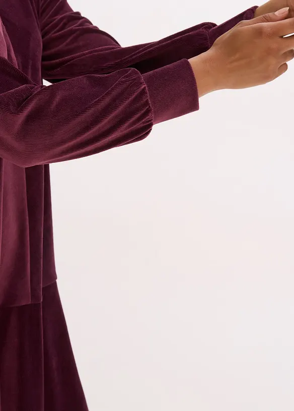 Korte jurk van corduroy, bonprix