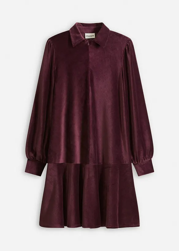 Korte jurk van corduroy, bonprix