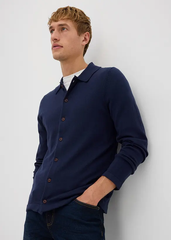 Fijn gebreid vest, bonprix