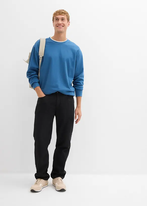 Relaxed fit thermobroek met comfortabele tailleband, straight, bonprix