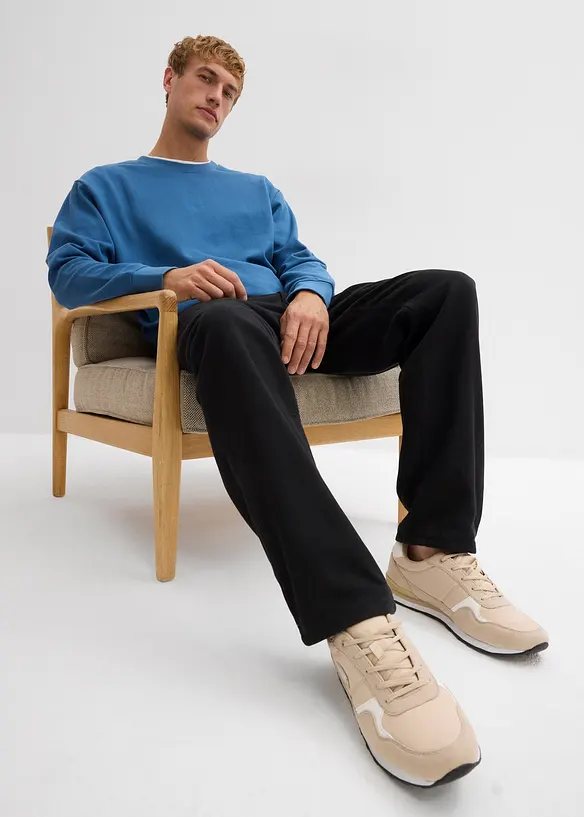 Relaxed fit thermobroek met comfortabele tailleband, straight, bonprix