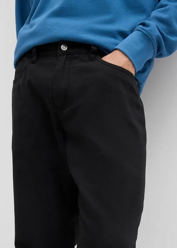 Relaxed fit thermobroek met comfortabele tailleband, straight, bonprix
