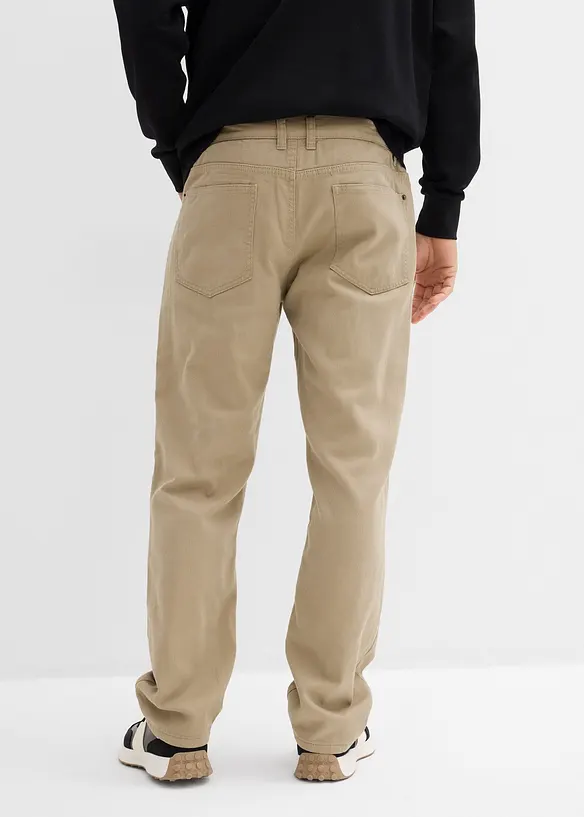 Relaxed fit thermobroek met comfortabele tailleband, straight, bonprix