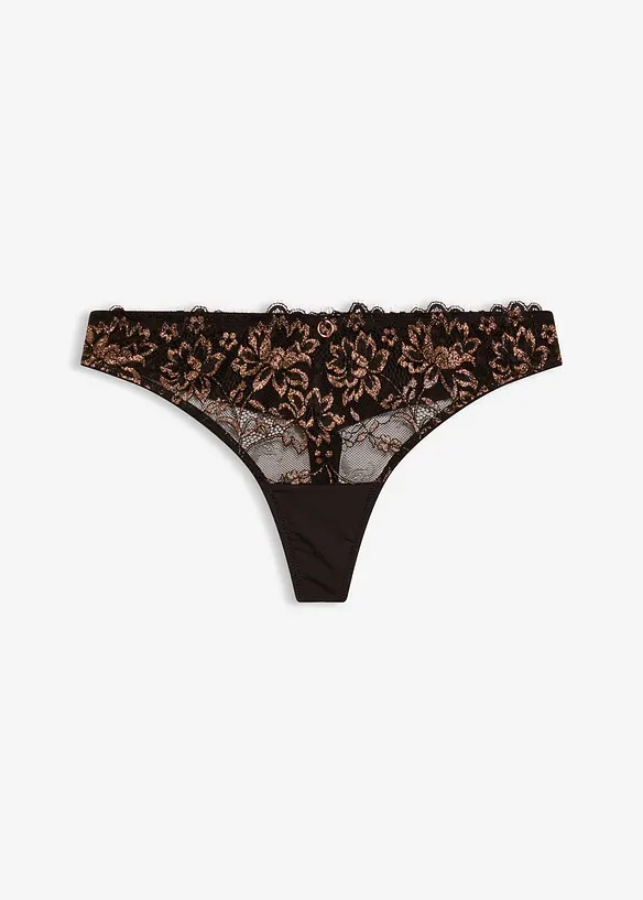String met glanseffect, bonprix