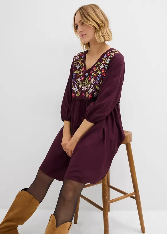 Tuniekjurk van soepele viscose, bonprix