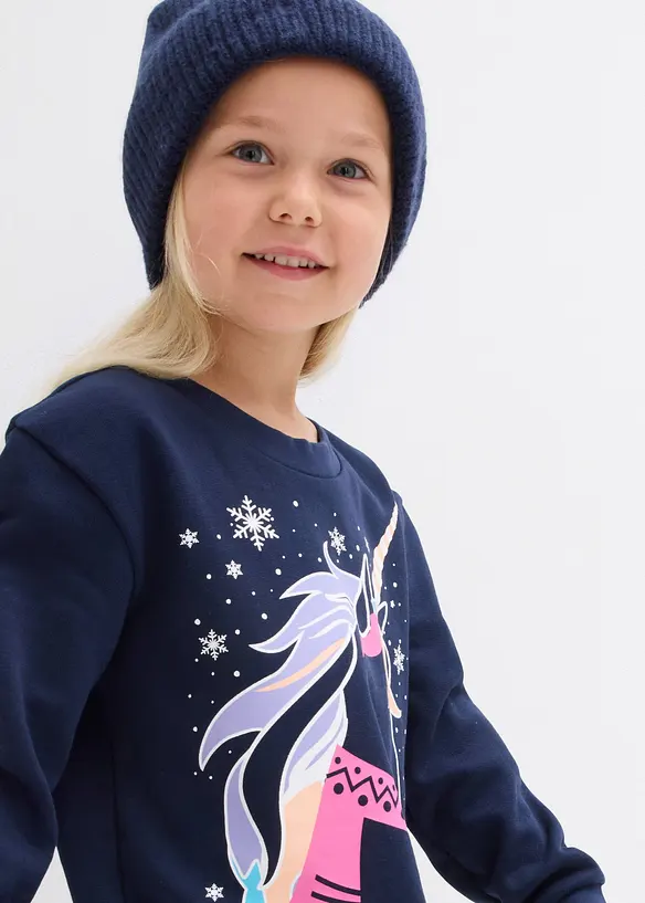 Sweatjurk van katoen, bonprix