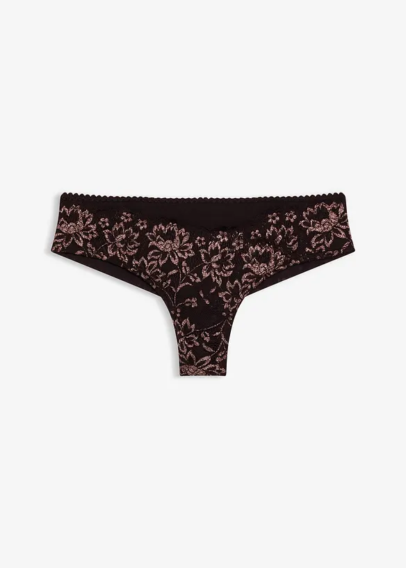 Brazilian slip van glanzend materiaal, bonprix