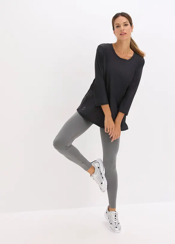 Ultrasoft outdoor shirt met ¾ mouwen, sneldrogend, bonprix