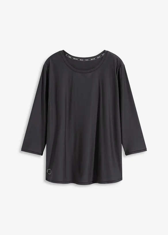Ultrasoft outdoor shirt met ¾ mouwen, sneldrogend, bonprix