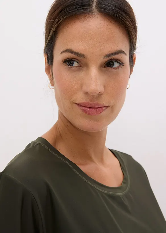 Ultrasoft outdoor shirt met ¾ mouwen, sneldrogend, bonprix
