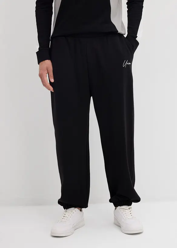 Joggingbroek van puur katoen, loose fit, bonprix