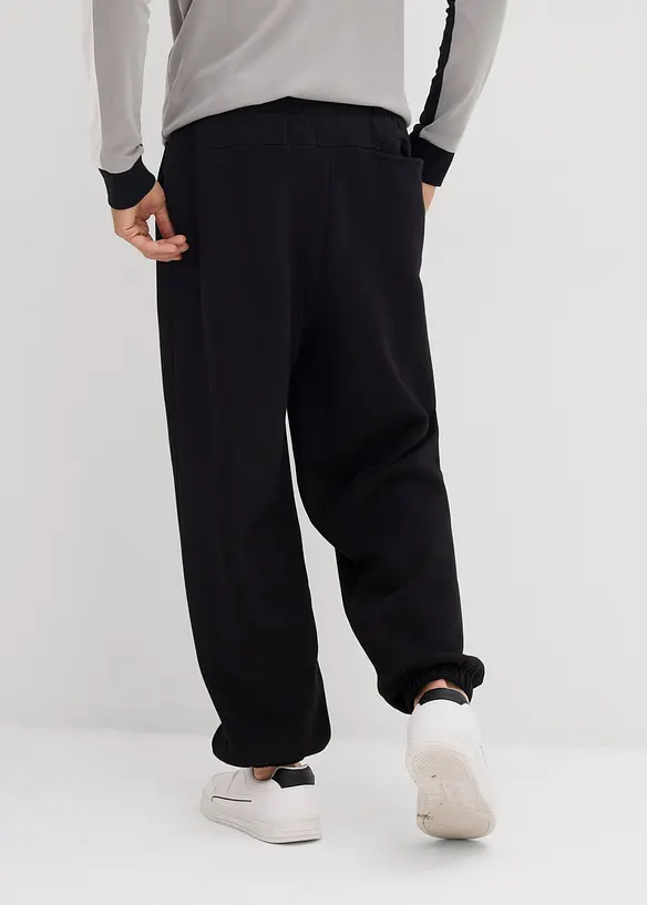 Joggingbroek van puur katoen, loose fit, bonprix