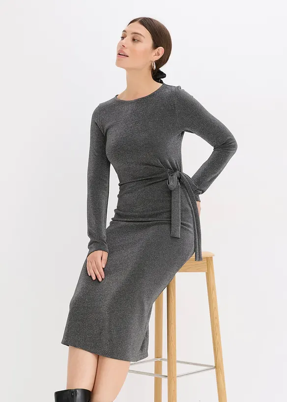 Jersey jurk in een viscosemix, bonprix