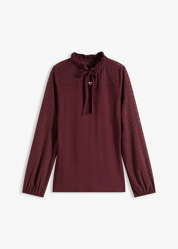 Longsleeve in een viscosemix, bonprix