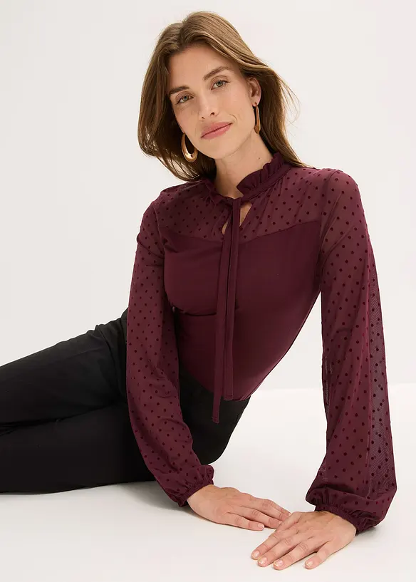 Longsleeve in een viscosemix, bonprix