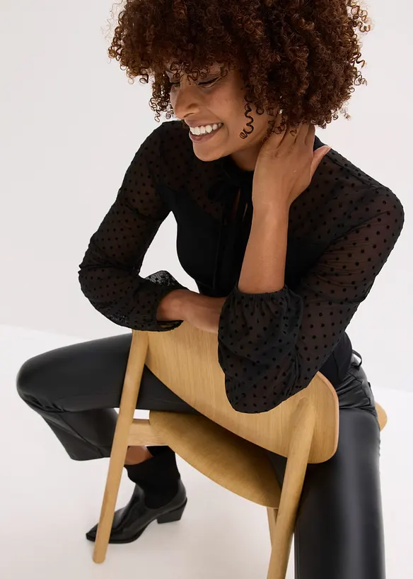 Longsleeve in een viscosemix, bonprix