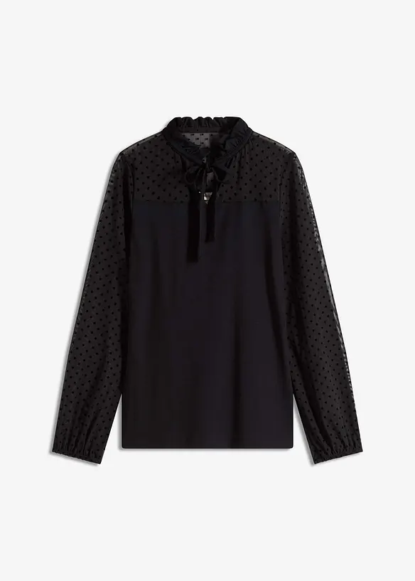 Longsleeve in een viscosemix, bonprix