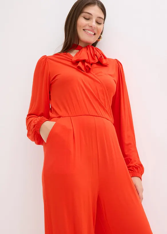 Jersey jumpsuit van soepele viscose, bonprix