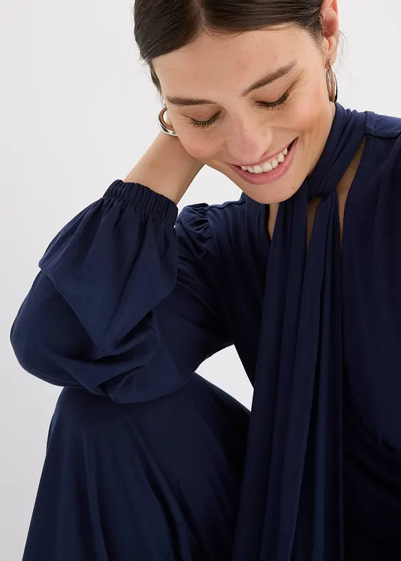 Jersey jumpsuit van soepele viscose, bonprix