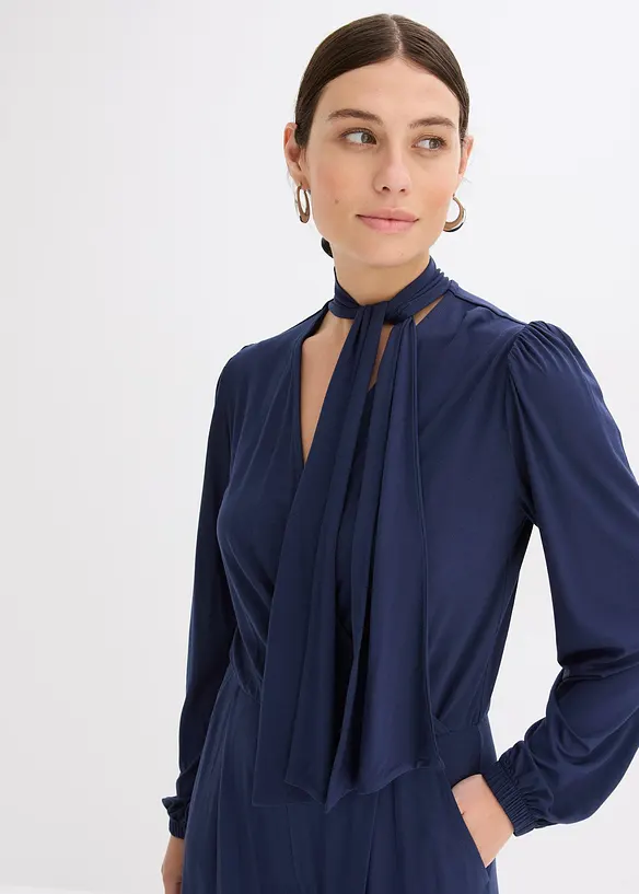 Jersey jumpsuit van soepele viscose, bonprix