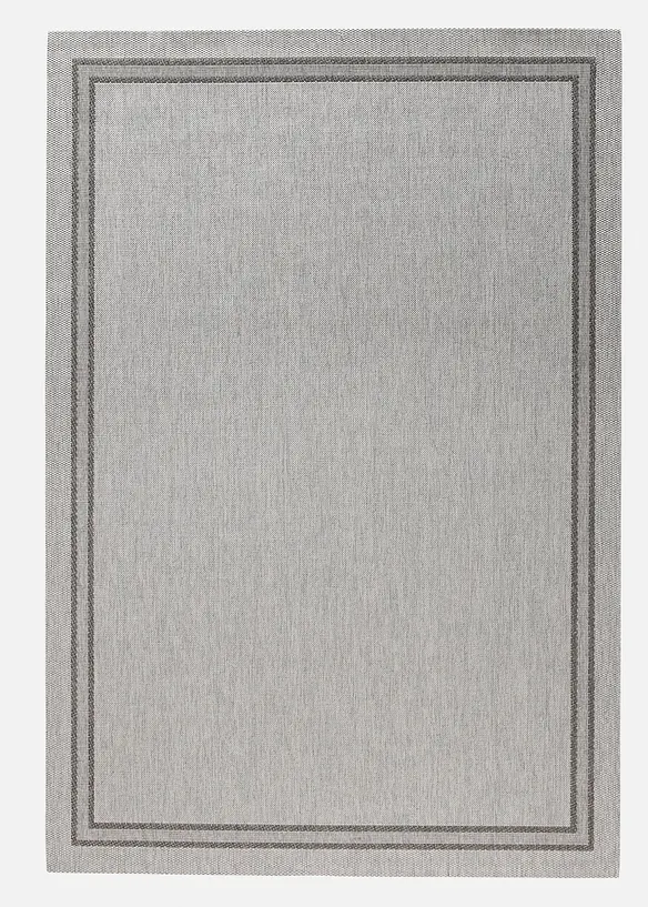 Binnen- en buitenkleed met boord, bonprix