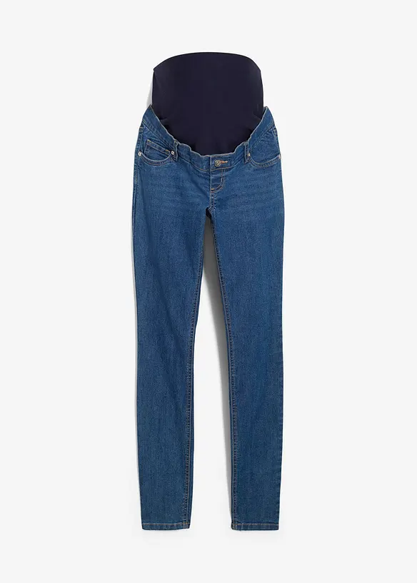 Zwangerschapsjeans met bilogisch katoen, skinny, bonprix
